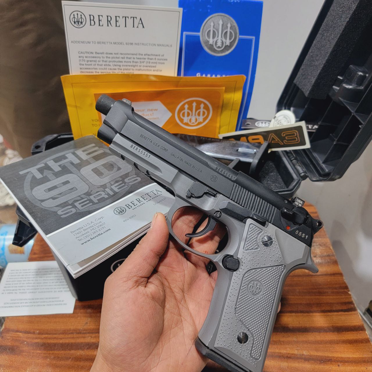 مسدس بريتا M9-A3 باكستاني